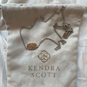 Kendra Scott Rose Gold pendant necklace